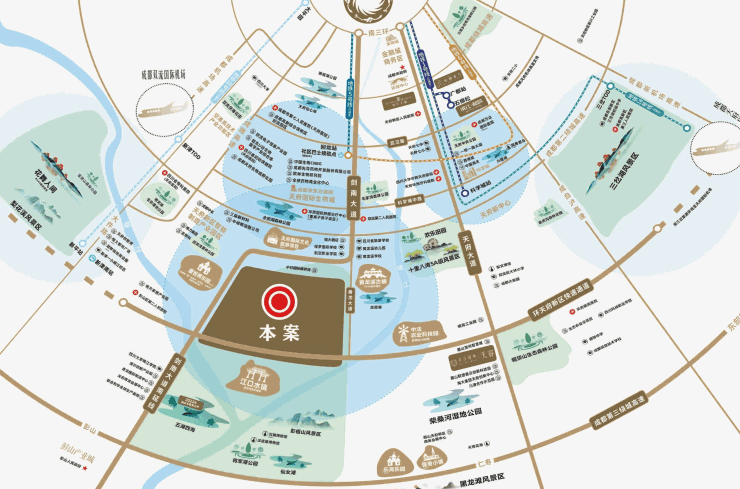 【滨江郦城】售楼处电话成都滨江郦城多少钱-楼盘价格实时更新-优惠活动有什么-成都元旦看房(图3)